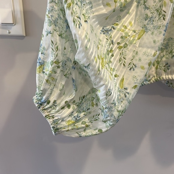 CAMI NYC Lenore One SHoulder Top in  EUCALYPTUS NWT - Picture 6 of 9